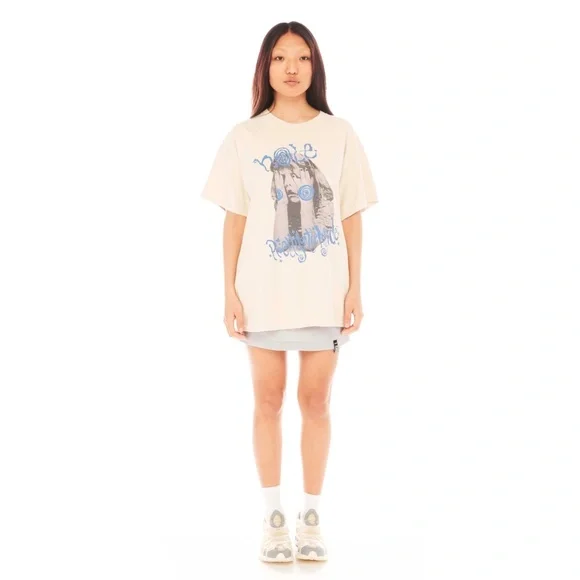 NWT Basic Pleasure Mode Hole Love Spell Tee Sz US 4, 6 - Picture 3 of 11